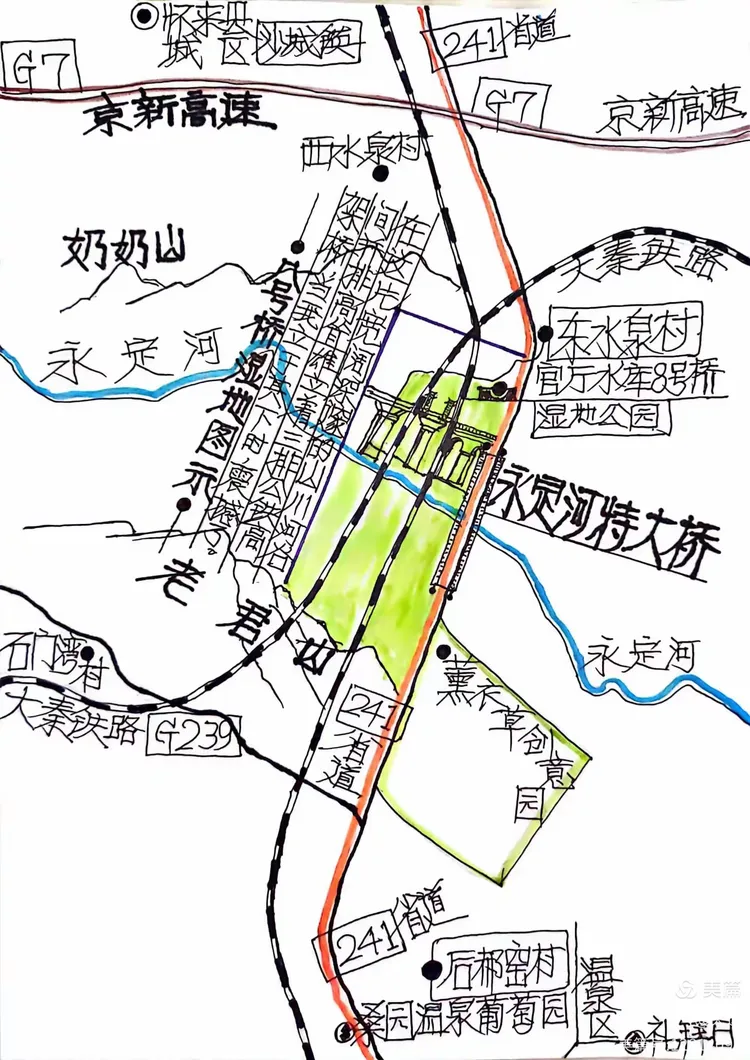 官厅水库八号桥湿地公园的寻寻觅觅